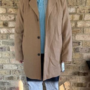 Dockers Men's Brown Trench Coat